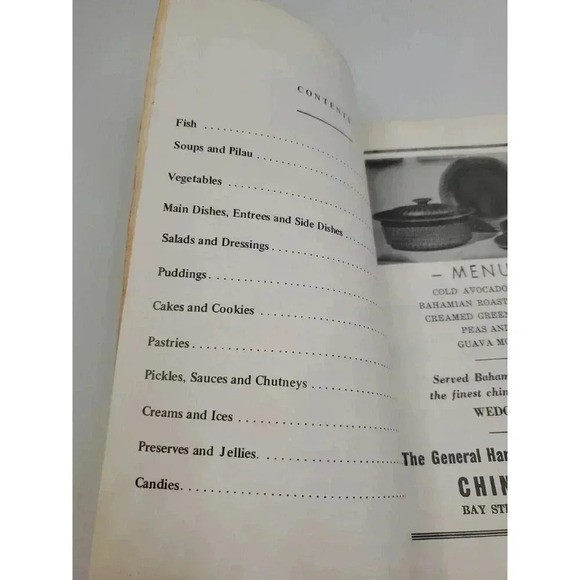 Bahamian Cook Book : Eleventh Edition Nassau 1970, Recipes By Ladies of Nassau - Picture 4 of 16